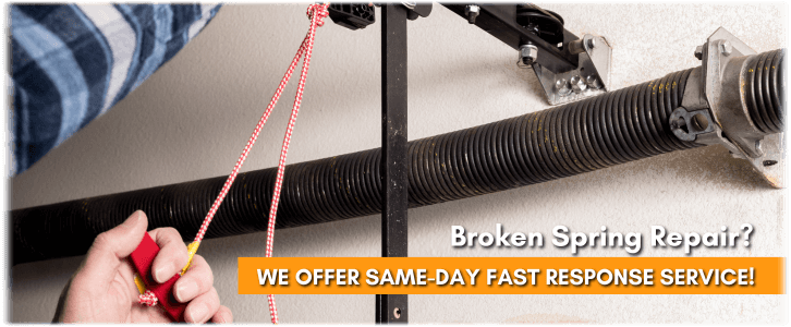 Broken Garage Door Spring Louisville