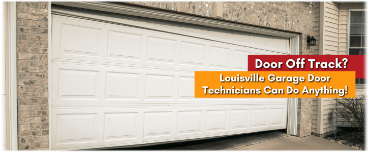 Garage Door Off Track In Louisville